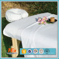 En gros 100% coton blanc draps de lit de massage